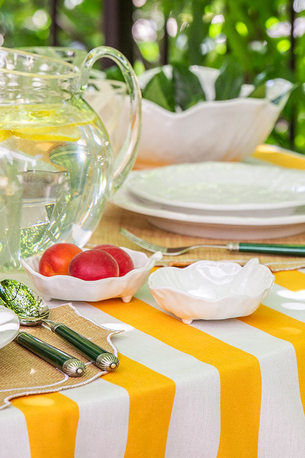 Cuenco Aperitivo White Foliage