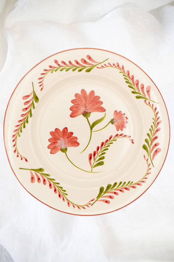 Set 4 Platos llanos Rosé