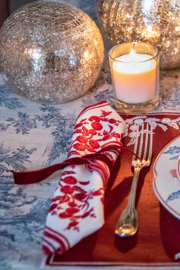 Servilleta Navidad Blanca