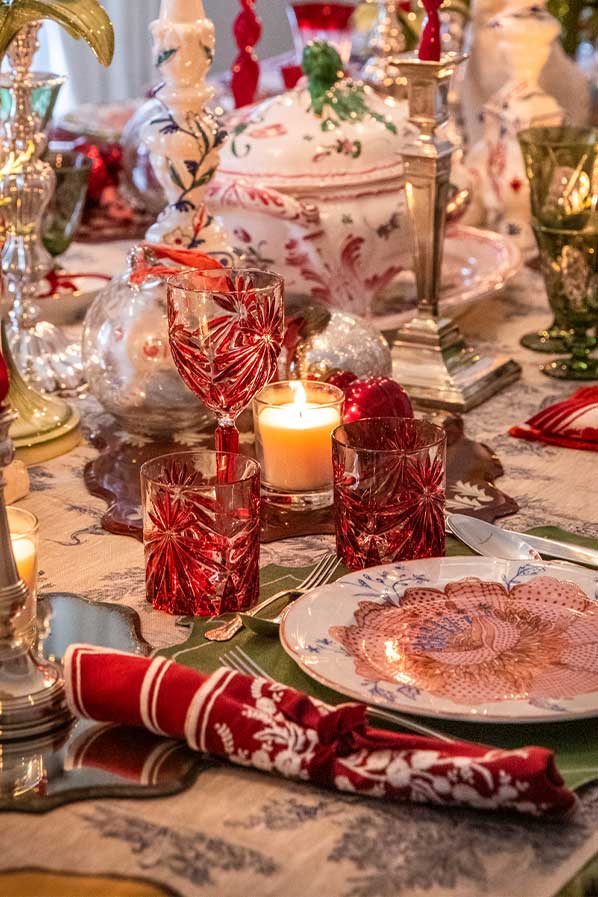 Servilleta Navidad Roja