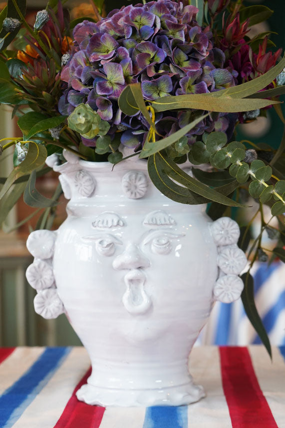 Jarrón busto Rosetta