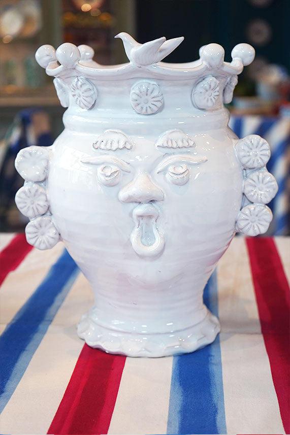 Jarrón busto Rosetta