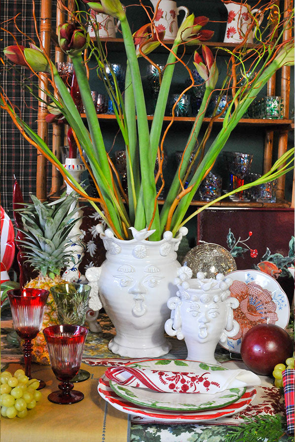 Jarrón busto Rosetta