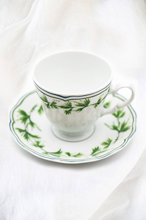 Taza café Hojas Verdes