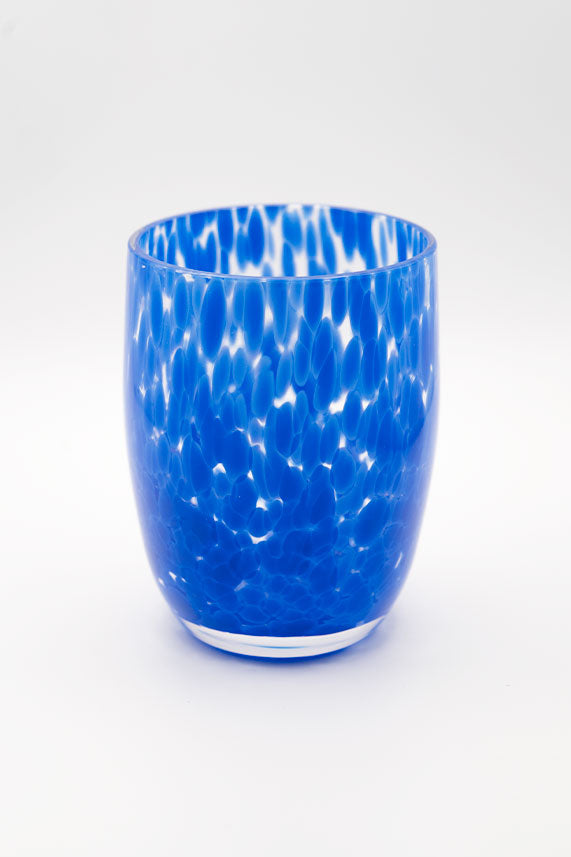 VASO MOTAS AZULES