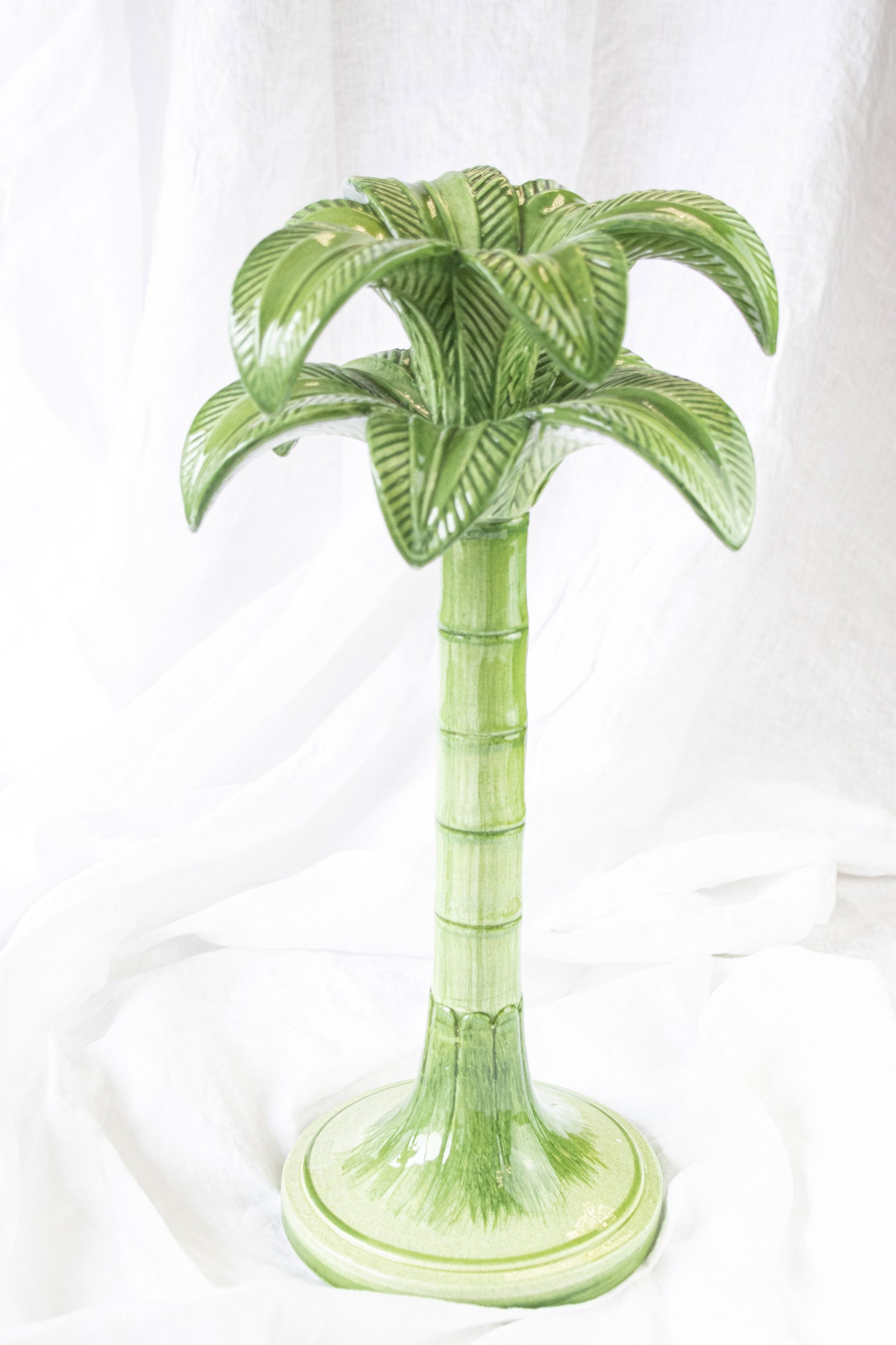 Candelabro palmera 45cm